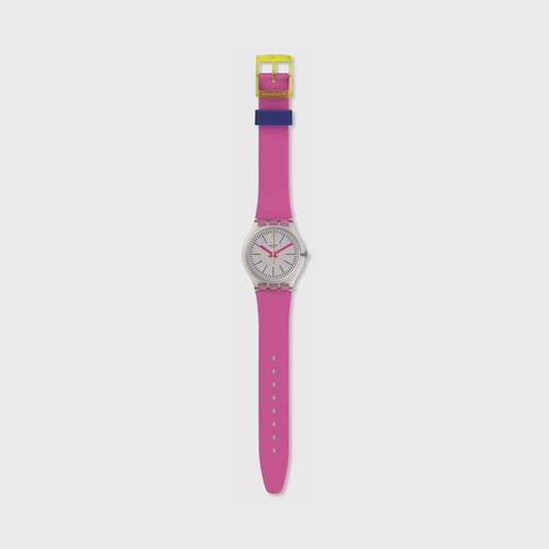 SWATCH FLUO PINKY 34 mm (GE256)