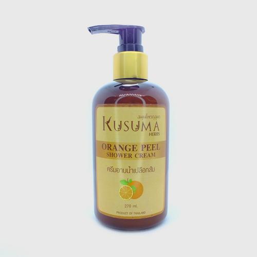 Kusuma Herbs - Orange Peel Shower Cream - 270 g.