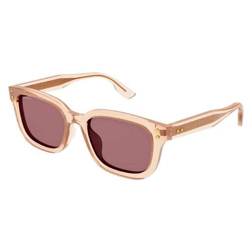 古驰 GUCCI (太陽眼鏡) GG1605SK SHINY TRANSPARENT LIGHT ORANGE/SOLID BRICK SIZE 54