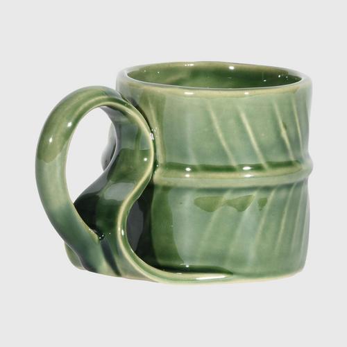 CHARTREE NOISOPA Leaf shape ceramic cup
