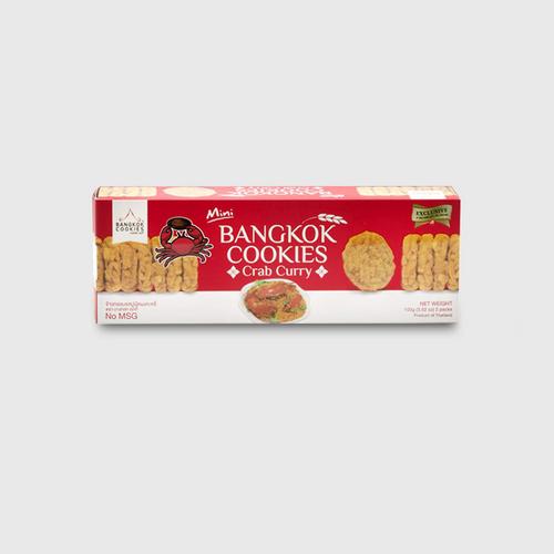 BANGKOK COOKIES 泰式咖喱蟹味米饼 100g