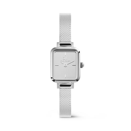 Daniel Wellington Quadro Mini 15.4x18.2 镜面银色
