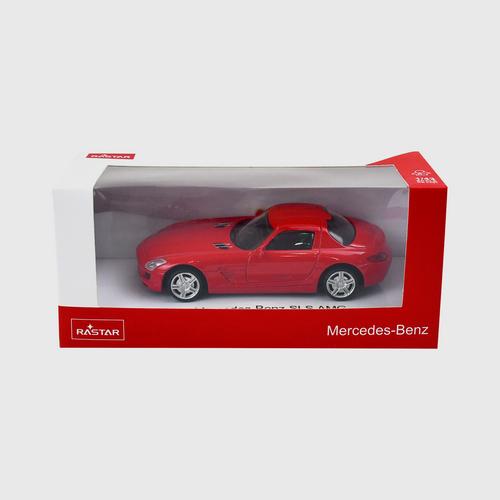 BB TOYS Mercedes Benz-SLS AMG (1:43 scale) red