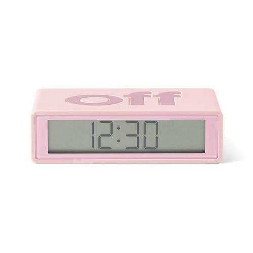 LEXON Flip+ Travel Alarm Clock - Pink