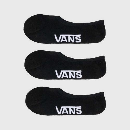 袜子 VANS Classic Super No Show 3 Pcs - Black Size 6.5-9