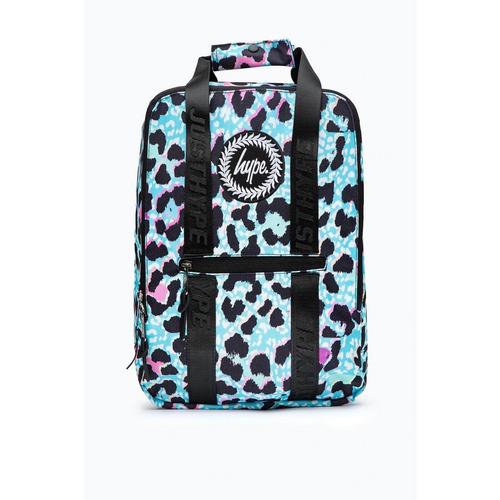 HYPE Leopard Crest Boxy Backpack