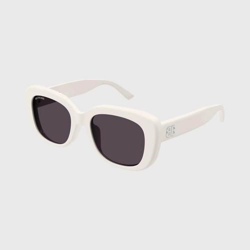 巴黎世家 BALENCIAGA (太陽眼鏡) MONACO BCG FN 54 WHITE-WHITE-GREY