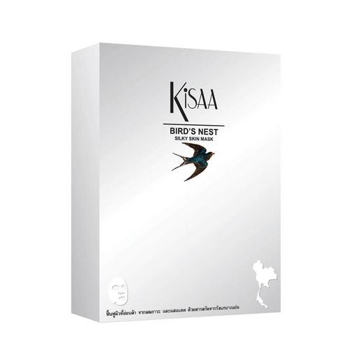 KISAA BIRD'S NEST SILKY SKIN MASK (35g X 10Pcs)
