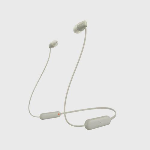 SONY WI-C100 Wireless In-ear Headphones - Taupe