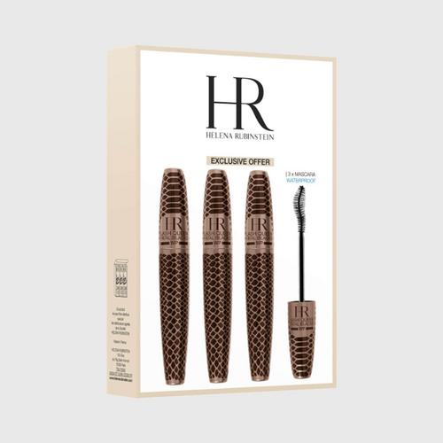 HR赫莲娜蟒纹睫毛膏三支裝（防水型）7.2ML*3