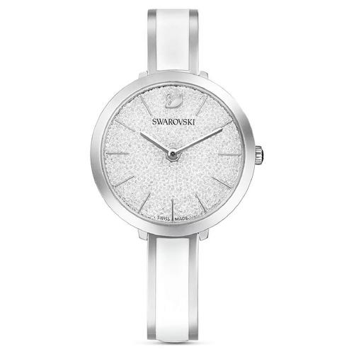 施华洛世 SWAROVSKI (手表) Crystalline Delight Watch Swiss Made, Metal
Bracelet, White, Stainless Steel