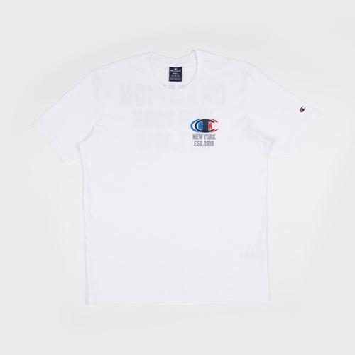 CHAMPION Crewneck T-Shirt 217281-WW001 - White S