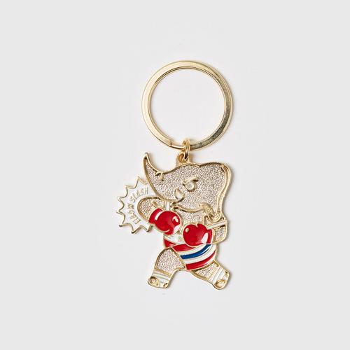 MAHANAKHON Chang Muay Thai Elbow Slash Keychain