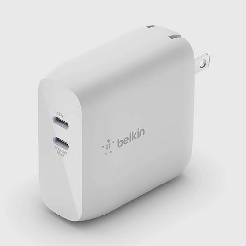BELKIN Wall Charger USB-C 2 Ports Power Delivery 68W