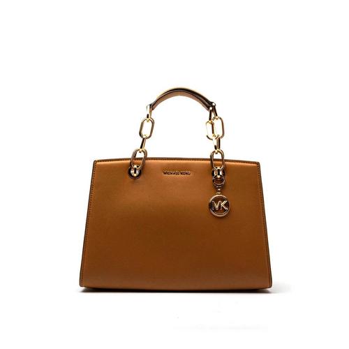 MICHAEL KORS Cynthia Satchel PALE PEANUT