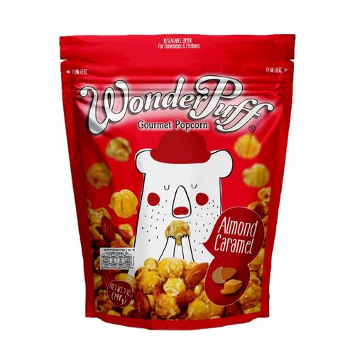WDP ALMOND CARAMEL POPCORN 198G.