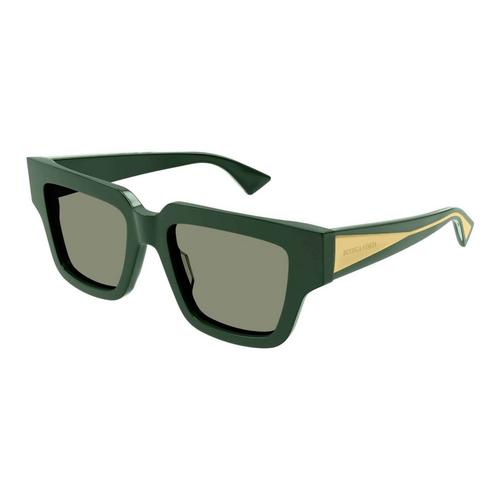 葆蝶家 BOTTEGA VENETA (太陽眼鏡 ) BV1276S-003 52 Shiny Solid Dark Green
