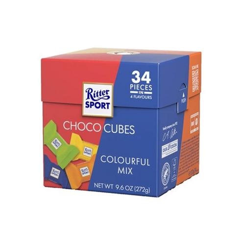 RITTER SPORT CHOCO CUBES 272G