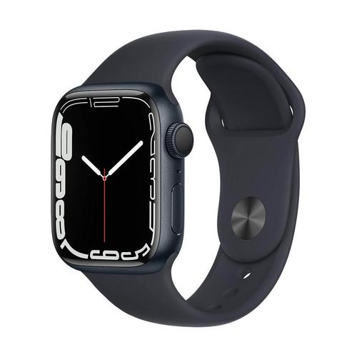 APPLE Watch Series 7 (GPS) Midnight Aluminum Case With Midnight Sport
Band (41mm.)