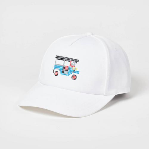 MAHANAKHON SKYWALK CAP TUK TUK ICON - WHITE