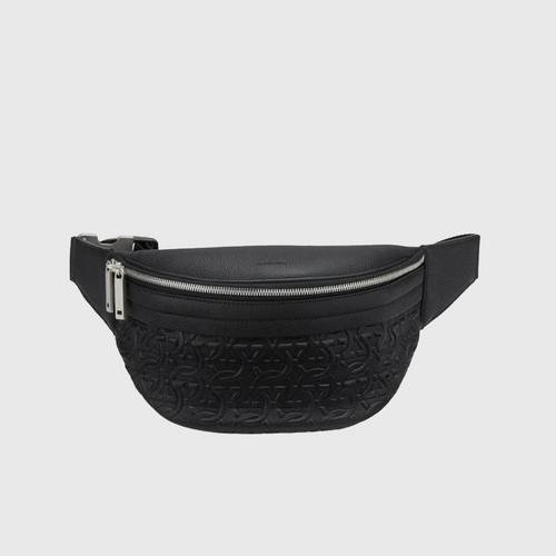 SALVATORE FERRAGAMOM.LLG TRAVEL EMBOSS BLOCCO/BLACK