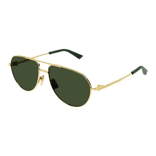 葆蝶家 BOTTEGA VENETA (太陽眼鏡 ) BV1302S-003 57 Shiny Gold BTV