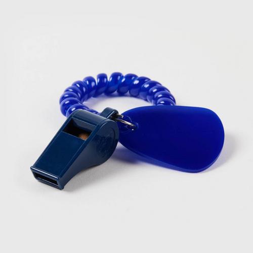 MAHANAKHON SKYWALK KEYCHAIN WHISTLE - BLUE