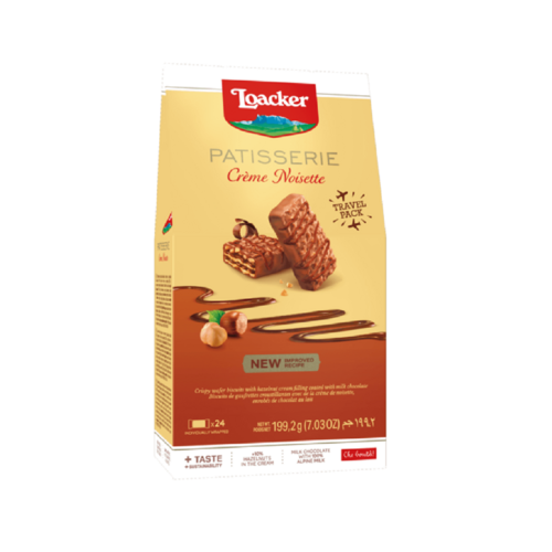 LOACKER Crème Noisette gable Travel Pack 199.2 g