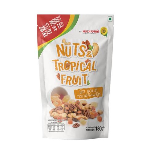 FLOWER FOOD NUTS&TROPICAL FRUIT 180G