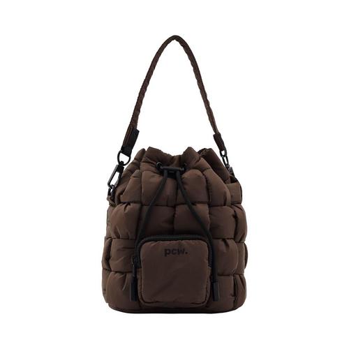 Pastel Creative Wear 编织水桶包－棕色