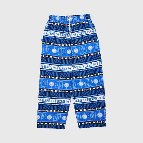 Leicester City Football Club Restwear Hawaiian Pants Navy - M