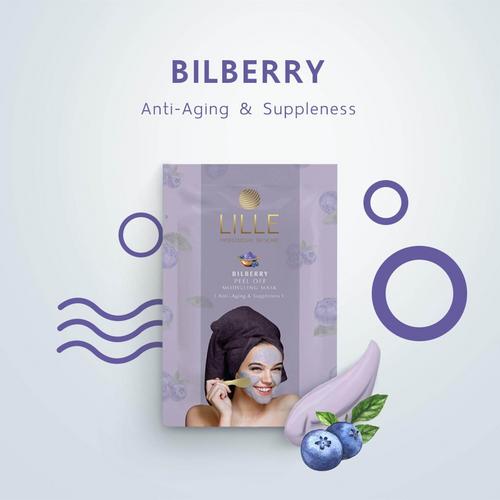 LILLE PROFESSIONAL SKINCARE BILBERRY PEEL OFF MODELLING MASK 40g