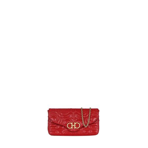 FERRAGAMO GANCINI MATELASSÉ MINI BAG