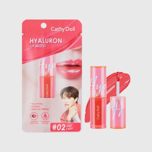 CATHY DOLL Hyaluron Lip Moist 3.9 g. - #02 Just Lady
