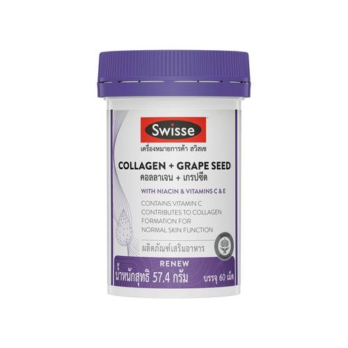 SWISSE Collagen+Grape seed 60's