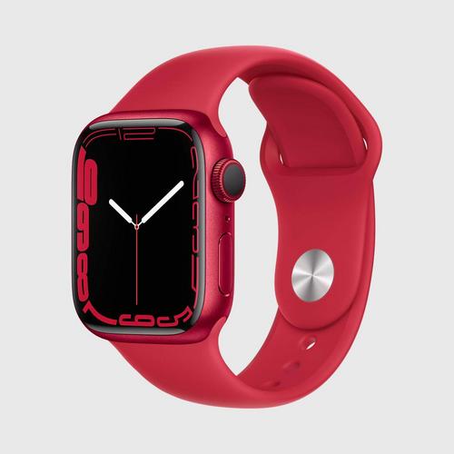 APPLE Watch Series 7 (GPS) (PRODUCT)RED Aluminum (PRODUCT)RED Sport Band
- 41 mm