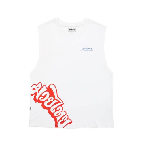 Mahanakhon T-Shirt Oversized Muay Thai White - M