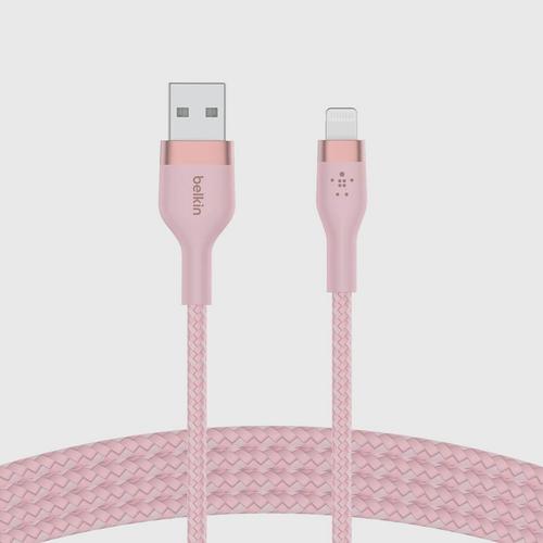 BELKIN USB-A Cable with Lightning Connector 1M -  Pink