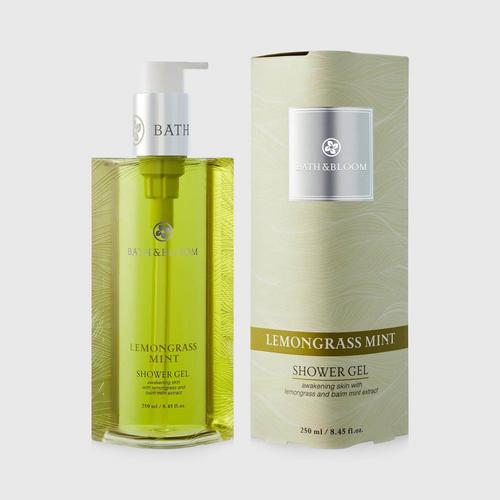 BATH&BLOOM LEMONGRASS MINT SHOWER GEL 250ML
