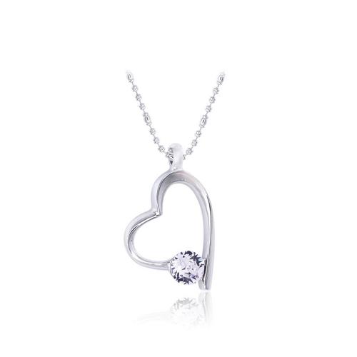 12VICTORY Trlie Heart Necklace