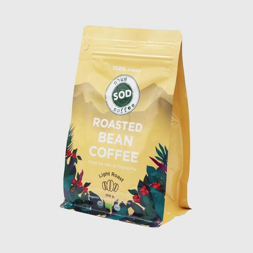 SOD Rosted Bean Coffee - Light Roast 200 g.