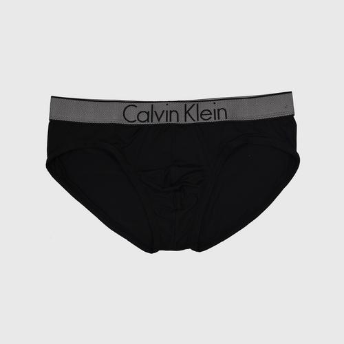 CALVIN KLEIN Customized Stretch Micro Hip Brief Black Size S