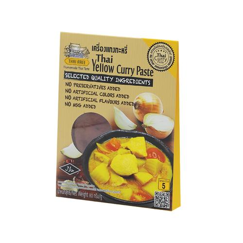 THAI AREE Thai Yellow Curry Paste 80g