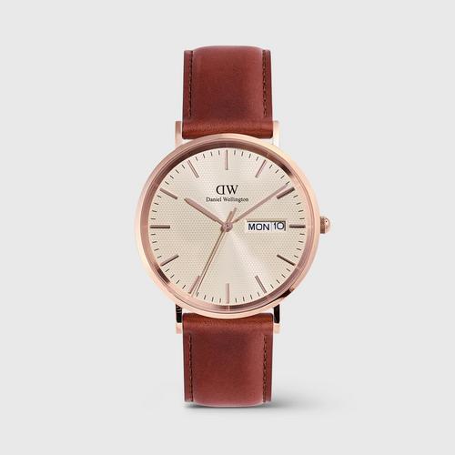 Daniel Wellington Classic 40 日期显示圣莫斯香槟表盘玫瑰金