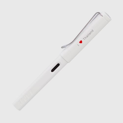 LAMY Fountain Pen safari white EF  - I Love Thailand