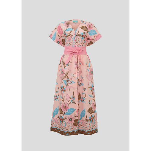 YAYEE - Rosemary Batik Dress - Pink Free size