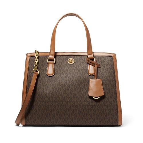 Michael Kors Chantal Medium Logo Satchel