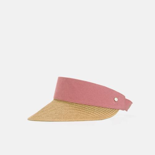 White Sands  solid branch sun cap pink