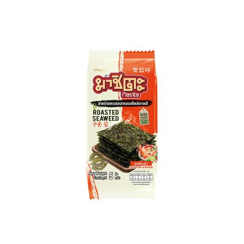 Masita Roasted Seaweed 5 G.  Tomyum Flavor