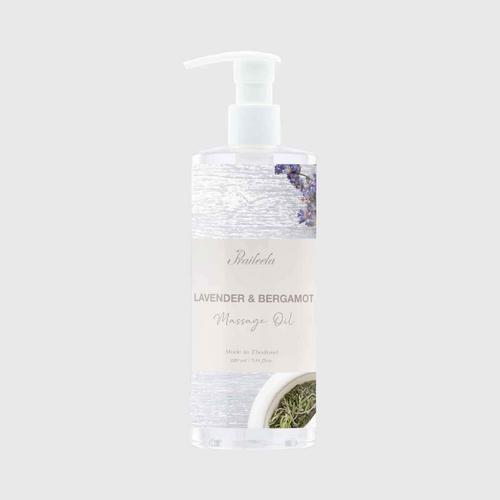 PRAILEELA Lavender & Bergamot Massage Oil - 250 ml